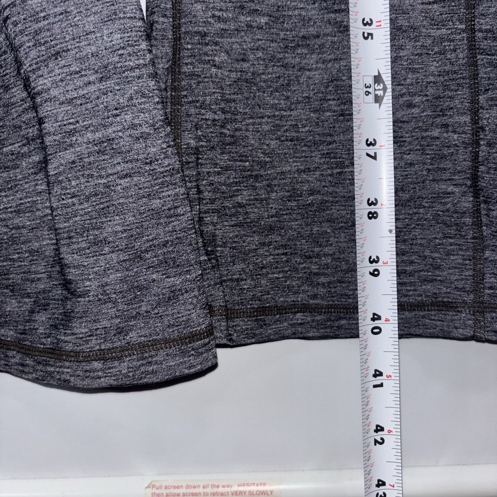 Athleta Gray Flare Yoga Pants Stretch High Rise Athletic Womens Small Soft Fit - Picture 7 of 10